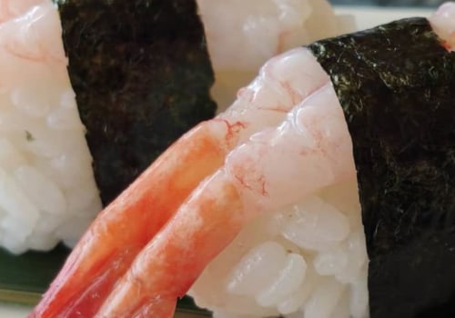 Are sushi prawns raw?